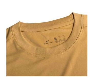 Koszulka męska Nike Park VII sportowa BV6708-729 Dri-FIT ZŁOTA roz. M