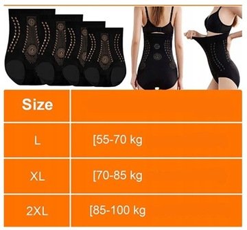 Bielizna Modelująca Ionstech Brzuch Pośladki M-2XL
