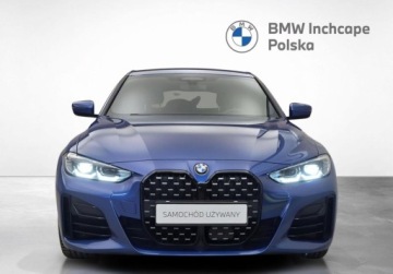 BMW Seria 4 G22-23-26 Coupe 2.0 420d 190KM 2023 BMW Seria 4 Niebieski Portimao l Shadow Line l M PRO l VAT23 2.0 Diesel, zdjęcie 7