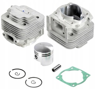 CYLINDER TŁOK do kosy spalinowej 52cc 44mm sworzeń pierścienie uszczelka