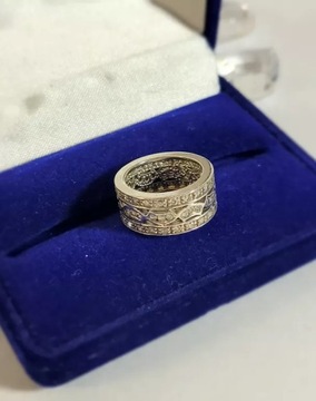 SREBRNY PIERŚCIONEK 6,01 GR 925 PR