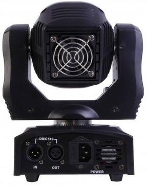 FRACTAL MINI LED GOBO SPOT 60W ДВИЖУЩАЯСЯ ГОЛОВКА КОЛЬЦЕВАЯ ГОЛОВКА LED DMX XLR ГОЛОВКА