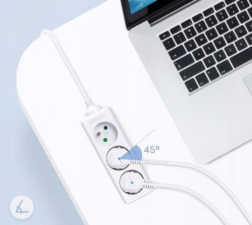 Power Strip с заземлением 3 гнезда 0,5 м