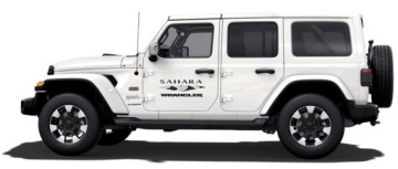 Samolepky Sahara Jeep Wrangler 2 Barvy