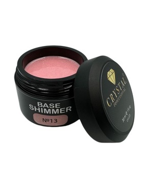 Baza Hybrydowa Kamuflująca CRYSTAL PROFESSIONAL Base Shimmer #13 30ml