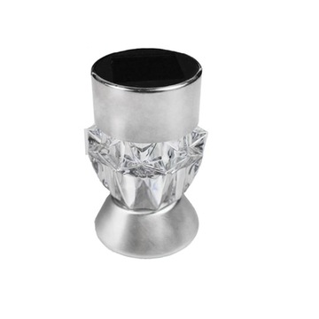 Садовая солнечная лампа из металла CRYSTAL, разноцветные и белые светодиоды, набор из 12 шт.