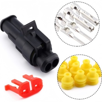 ГЕРМЕТИЧЕСКИЙ КОННЕКТОР SUPERSEAL KOSTKA PIN электрический водонепроницаемый набор