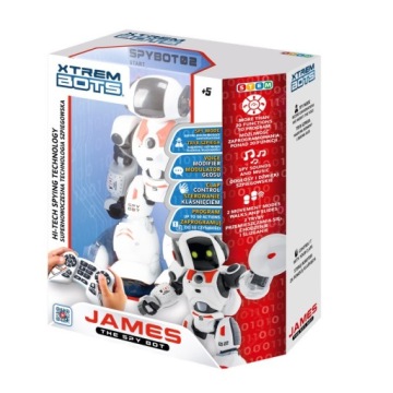 Robot James The Spy Bot Xtrem Bots Interaktivní