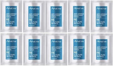 AVON SERUM przeciwzmarszczkowe z RETINOLEM 10 szt PRÓBKI
