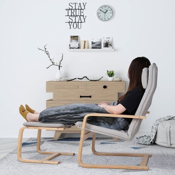 КРЕСЛО С ПОДСТАВКОЙ ДЛЯ НОГ КРЕСЛО ДЛЯ РЕЛАКСАЦИИ