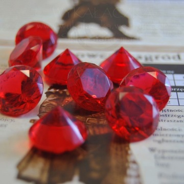 Znaczniki RPG Diamenty akrylowe kamyki ozdoba 5szt