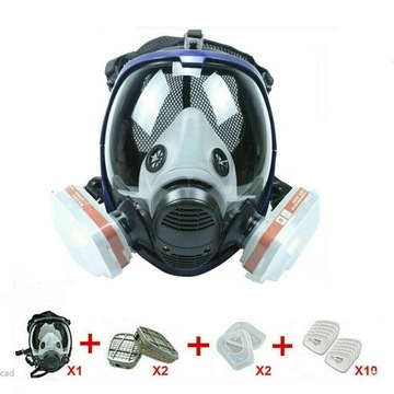 Maska przeciwpyłowa Respirator 6800 pełnotwarzowa