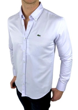 LACOSTE KOSZULA MĘSKA CASUAL SLIM FIT L