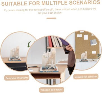Стационарный держатель для стола, держатель для карандашей, украшения, контейнер для домашнего декора