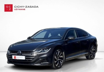 Volkswagen Arteon Fastback Facelifting 2.0 TDI 200KM 2022 Volkswagen Arteon SalonPL 2.0TDI 200KM R-Line Matrix ACC Kamera Asystenci
