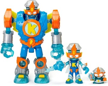SUPER THINGS ZINGS SUPERBOT KAZOOM POWER ROBOT