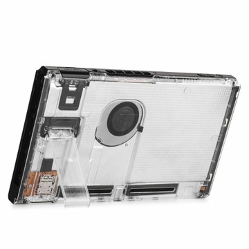 Задняя часть чехла для консоли Nintendo Switch, прозрачный белый