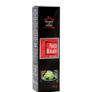 Pasta wasabi do sushi 43 g chrzan japoński azjatycki korzeń sos