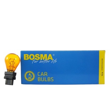 BOSMA ŻARÓWKA 12V 32/2CP PY27/7W S25q AMBER