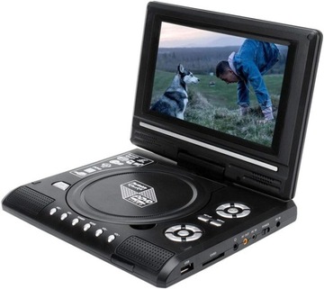 Ультратонкий DVD-плеер с 7,8-дюймовым HD-экраном и игровой функцией