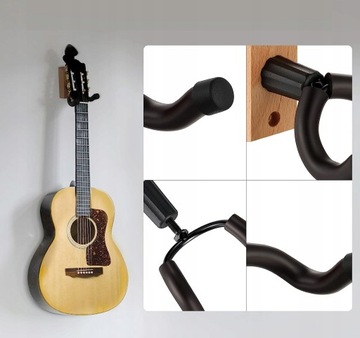 Настенный держатель для бас-гитары банджо, 2 шт.
