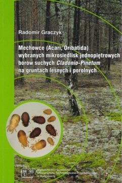 Mechowce wybranych mikrosiedlisk jednopiętrowych