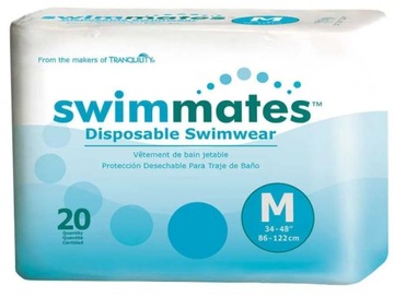 Jednorazowe pieluchy do pływania Swimmates dla dorosłych M (55-80kg)- 1szt.