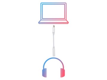 Кабель-переходник для наушников с мини-разъемом USB-C 3,5 мм для автомобильного смартфона
