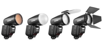 Вспышка 76Ws + дополнительный свет Godox V1 Pro для Sony NAVIGATOR X