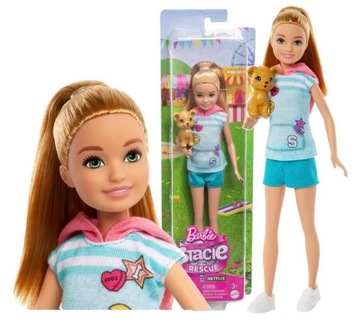 BARBIE LALKA STACIE z pieskiem HRM05