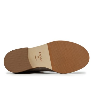 Botki R.Polański 1580 - Cappuccino 42 Zamsz