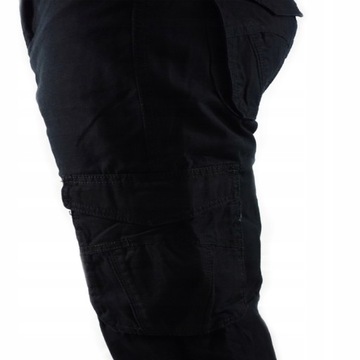 ЧЕРНЫЕ РАБОЧИЕ БРЮКИ, ИЗОЛИРОВАННЫЕ КАРМАНЫ