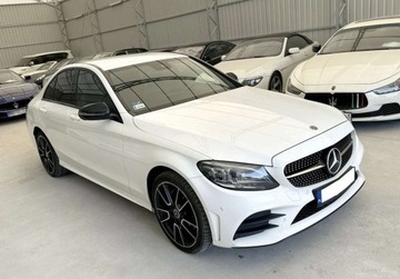 Mercedes Klasa C W205 Kabriolet Facelifting 1.5 200 184KM 2018 Mercedes-Benz Klasa C 4X4 C 200 184 KM 2018r Bogaty Warszawa 1.5, zdjęcie 2
