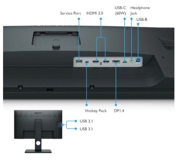 Монитор 31,5 дюйма SW321C 4K, светодиодный, 4 мс/4K/1000:1/HDMI