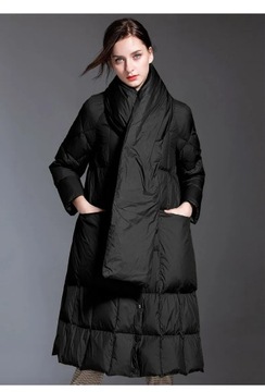 Female Winter Long down jacket Plus size Puffer Wo