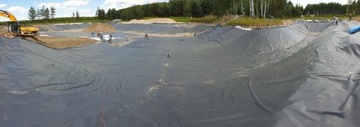 Плёнка для пруда типа EPDM 1,1 мм.