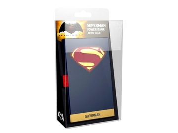 ORYGINALNY power bank powerbank 4000mAh SUPERMAN