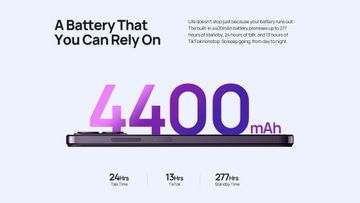 ULEFONE NOTE 16 PRO # SERENTLY BLUE # 8+512GB # ANDROID 13 # 50 MPX