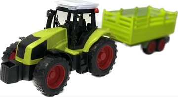 Ciągnik CLAAS z przyczepą