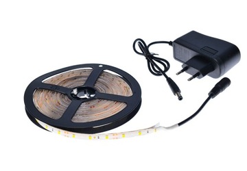 WODOODPORNA TAŚMA 300LED SMD 3528 5m BIAŁA ZIMNA