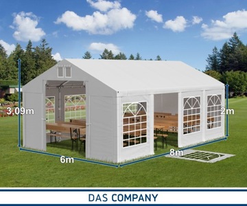 СТАНДАРТНАЯ палатка для сада 6x8, РАЗНЫЕ ЦВЕТА
