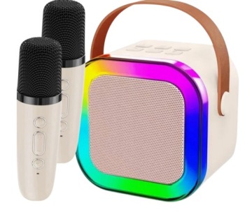 2 шт. мікрофон бездротовий набір караоке для дітей з динаміком BLUETOOTH