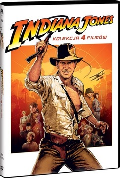 INDIANA JONES. KOLEKCJA 4 FILMÓW [4 DVD]