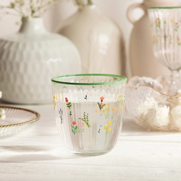 GARDINO Стакан высокий с цветами, 0,38 л ХОМЛА