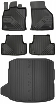 Set 77 Gumové rohože a rohože Audi A3 8V Sedan 2012-2019