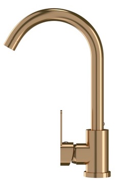 BATERIA KUCHENNA ROSE GOLD KRAN DO ZLEWU PRESTIGE