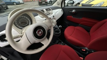 Fiat 500 II Hatchback 3d 1.2 69KM 2009 Fiat 500 Benzyna Zarejestrowany Ubezpieczony, zdjęcie 16