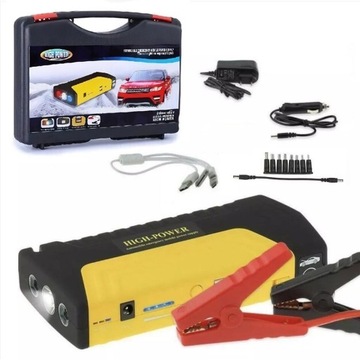 BEDEE JUMP STARTER 6000MAH BOOSTER SAMOCHODOWY ROZRUSZNIK POWER BANK, ROZRUSZNIK SAMOCHODOWY 12V
