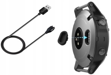 Kabel USB + Zaślepka / Garmin Fenix 5S / 5S Plus