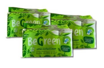 Papier toaletowy BeGreen rozpuszczalny toalety turystyczne oczyszczalnie